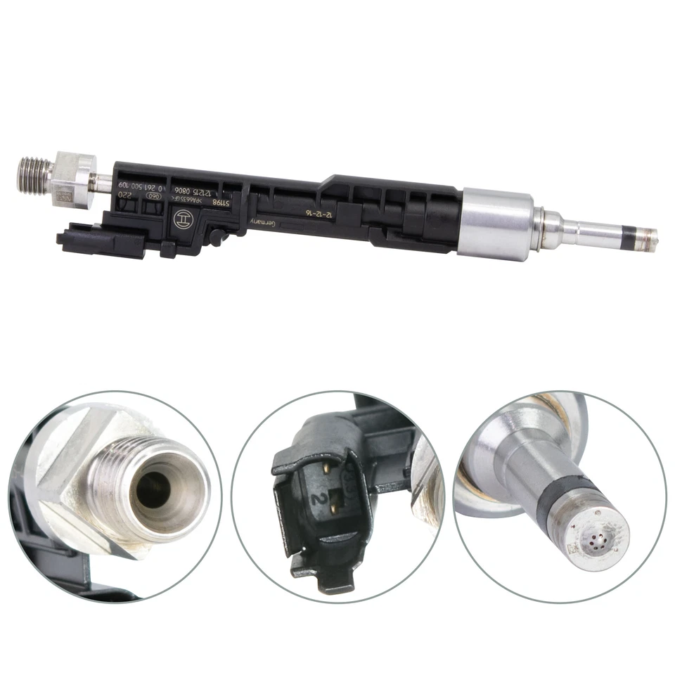 Genuine Bosch 8x Fuel Injectors For BMW M5 M6 X5 X6 550i 13647597870 0261500109 - Image 2 of 4