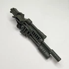 1990 Vtg Gi Joe Hammer Side Machine Gun Green Vehicle Part Piece