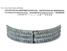 No.670-8C Sans Serif Bold Type Shuttle for Varityper Typewriter Hammond Vtg thumbnail