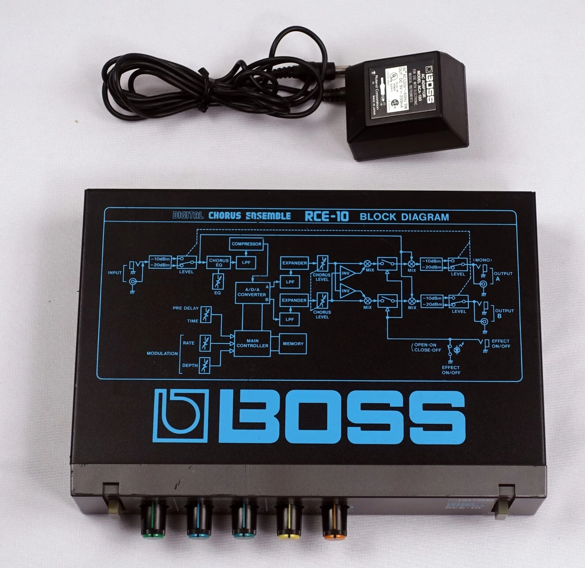 Boss RCE-10 Micro Rack Series Digital Chorus Ensemble Guitar