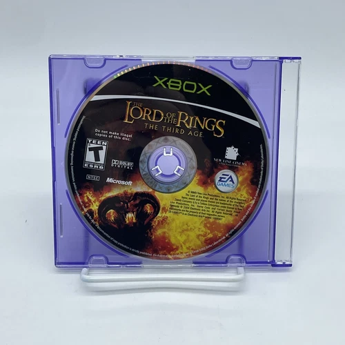 Lord of the Rings: The Third Age (Microsoft Xbox, 2004) disc only Works