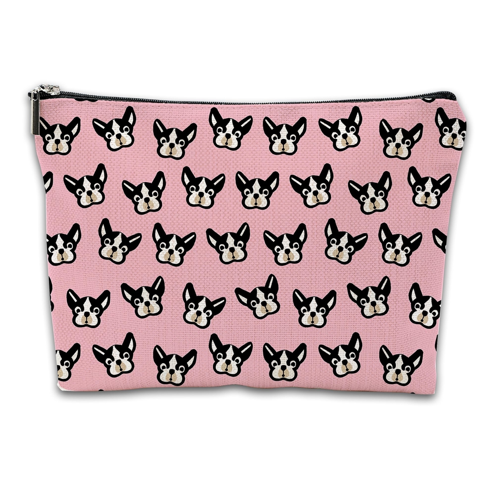 Cosmetic Bag Bulldog Design Waterproof Mini Travel Makeup Pouch