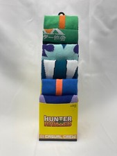 Hunter X Hunter NEW 6 Pair CREW SOCKS Men Size 8-12 Bioworld