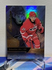 2016-17 Fleer FLAIR SHOWCASE Hockey SEBASTIAN AHO #41 ROOKIE
