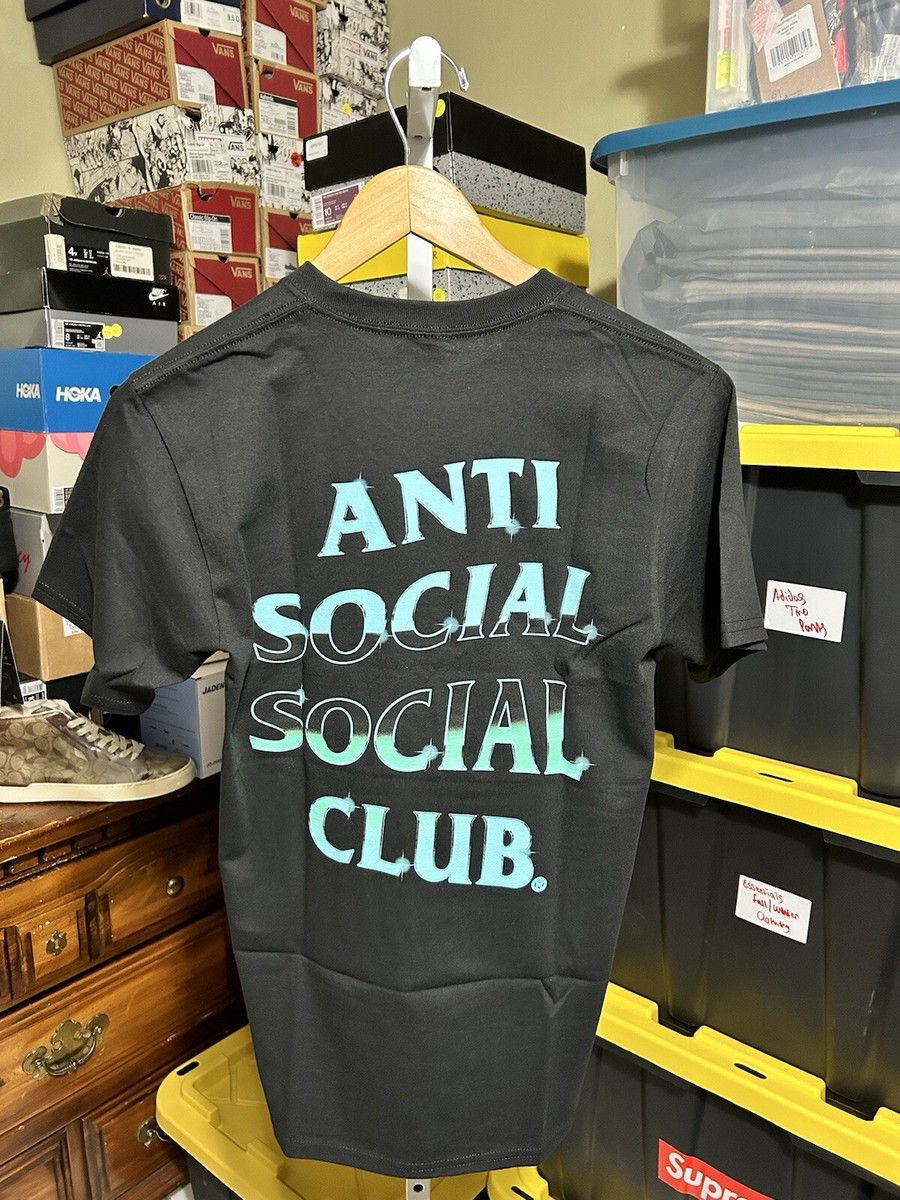 Anti Social Social Club Metal Games Tee Black Size Small