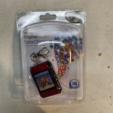 Digital Solutions LCD 70 Color Digital Photo Keychain New Sealed Package RED
