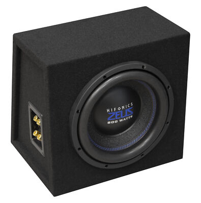 HIFONICS ZEUS Subbox Leistung 400 W RMS / 800 W max Geschlossene Box ZXS-10S