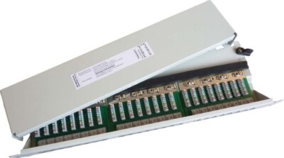 Setec Patch Panel PP24 Cat6A - Farbe: sw