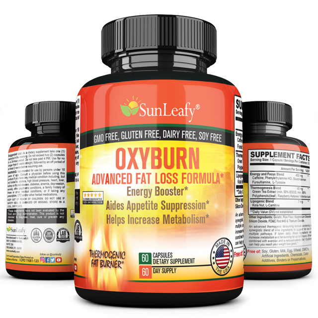 Oxyburn Thermogenic natural Dietary Supplement 60 Days Supply eBay