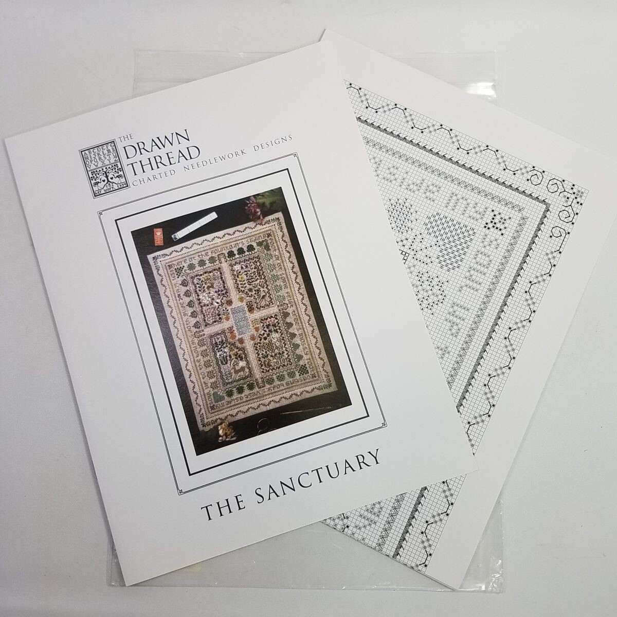 The Drawn Thread The Sanctuary Needlepoint Sampler Pattern 170 x 222 ...