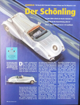 HORCH 853 Cabriolet in 1-43 von TIN WIZARD....ein Modellbericht #0605f