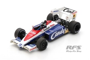 TECNOMODEL TM18-202A FERRARI F1/86 #28 Stefan Johansson 1:18 Brasil GP