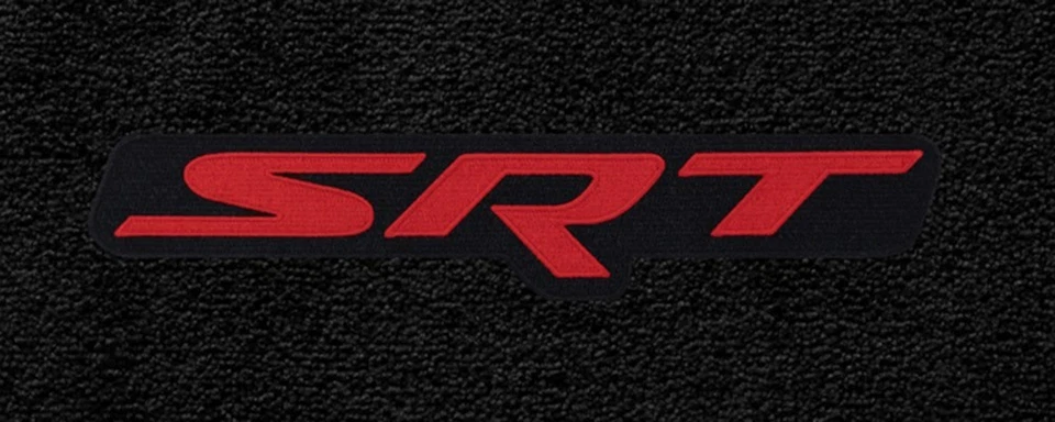 Черный ультимативный ковер 16–19 Jeep Grand Cherokee — набор из 4 ковриков с красным логотипом SRT - Изображение 4 из 4