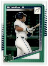 2025 Donruss Baseball Tre' Morgan CLEARLY RATED PROSPECT Tampa Bay Rays #126