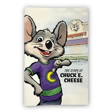 RARE: 2014 Chuck E. Cheese’s "Story of Chuck E" Collectible Book - HTF 🌟