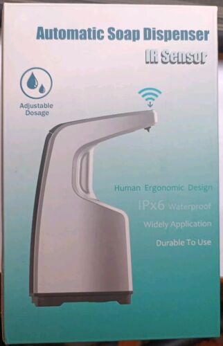 Automatischer Seifenspender Bad Küche Schule Büro 450ml IR Sensor Neu in OVP