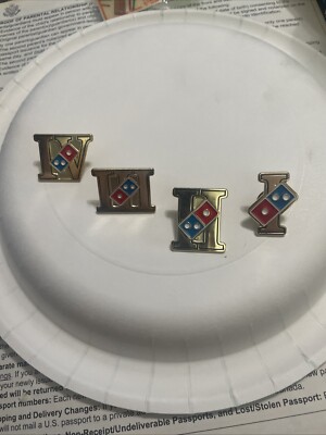 ドミノピザ dominospizza rarry ピンバッジ DOMINO'S PIZZA 🍕 PIN'S- ALL FOUR MANAGER'S LEVEL'S | eBay