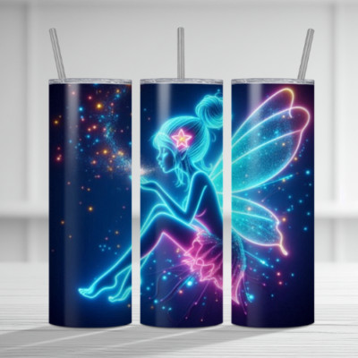 20oz Fairy Pixie Dust Tumbler Wrap, Sublimation, PNG, DIGITAL Download