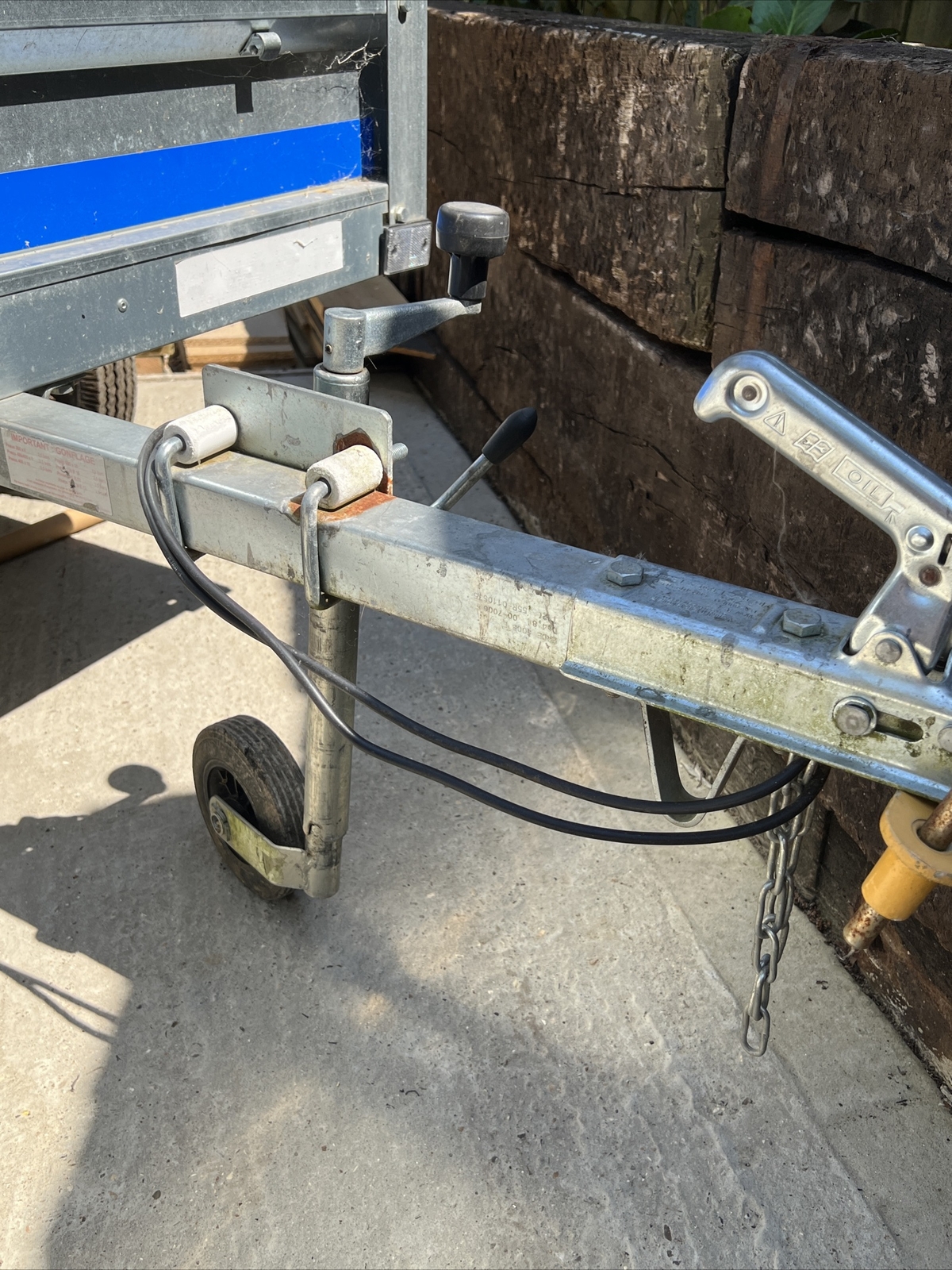 Erde SY150 5’ X 3’ Camping trailer with hardtop + Jockey Wheel + Roof