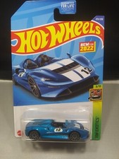 2022 Hot Wheels McLaren Elva HW Exotics 6/10 Blue Diecast 1:64 Scale New