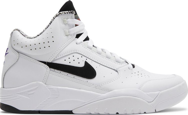 Size 9.5 - Nike Air Flight Lite Mid White Black 2021-DJ2518