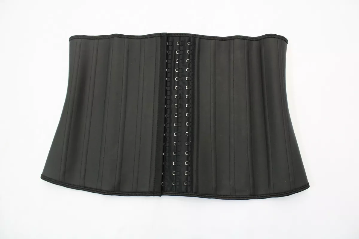 Harriet s Womens Snatched Waists 20 Steel Boned Waist Trainer MP7 Black 2XL