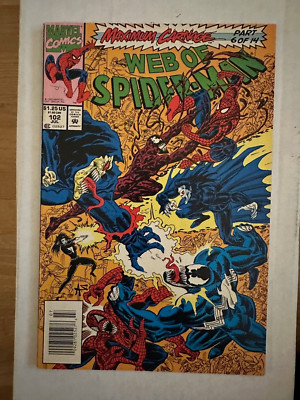 Web of Spider-Man #102  Comic Book  1st Meeting of Morbius and Venom