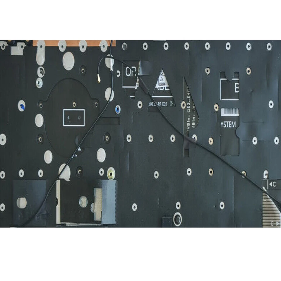 Novo Para Dell Inspiron 15Pro 5510 5515 Capa Apoio para as Palmas Teclado Retroiluminado 06P0TG EUA - Imagem 3 de 4