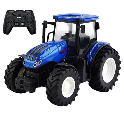 1/24 Remote Control Farm Tractor Truck 2.4Ghz Diecast RC Car Toy Kids Boys Gift