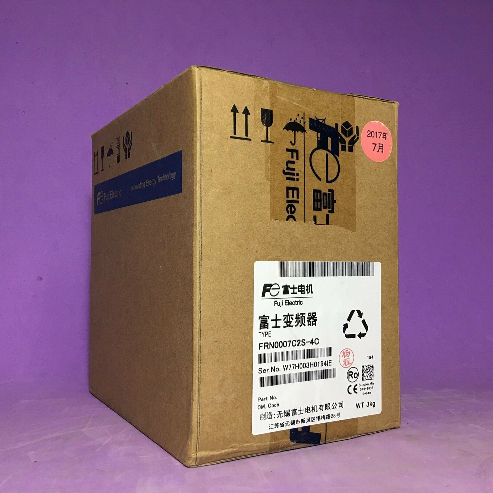 NEW FRN0007C2S-4C 2.2KW 3P 380V 50/60HZ 6.3A For Inverter #A6-4