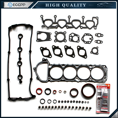ECCPP Head Gasket Set For Nissan Frontier Xterra 98-04 2.4L Eng ''KA24DE''