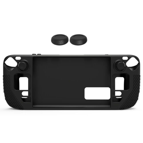 Black Protective Case For Steam Deck Anti-skid Sweatproof Accurate Hole Position - Picture 1 of 7