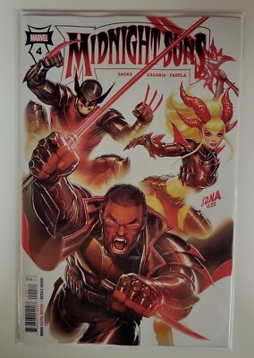MIDNIGHT SUNS #4 (of 5) 02/2023 NM/NM- Blade X-MEN MARVEL COMICS