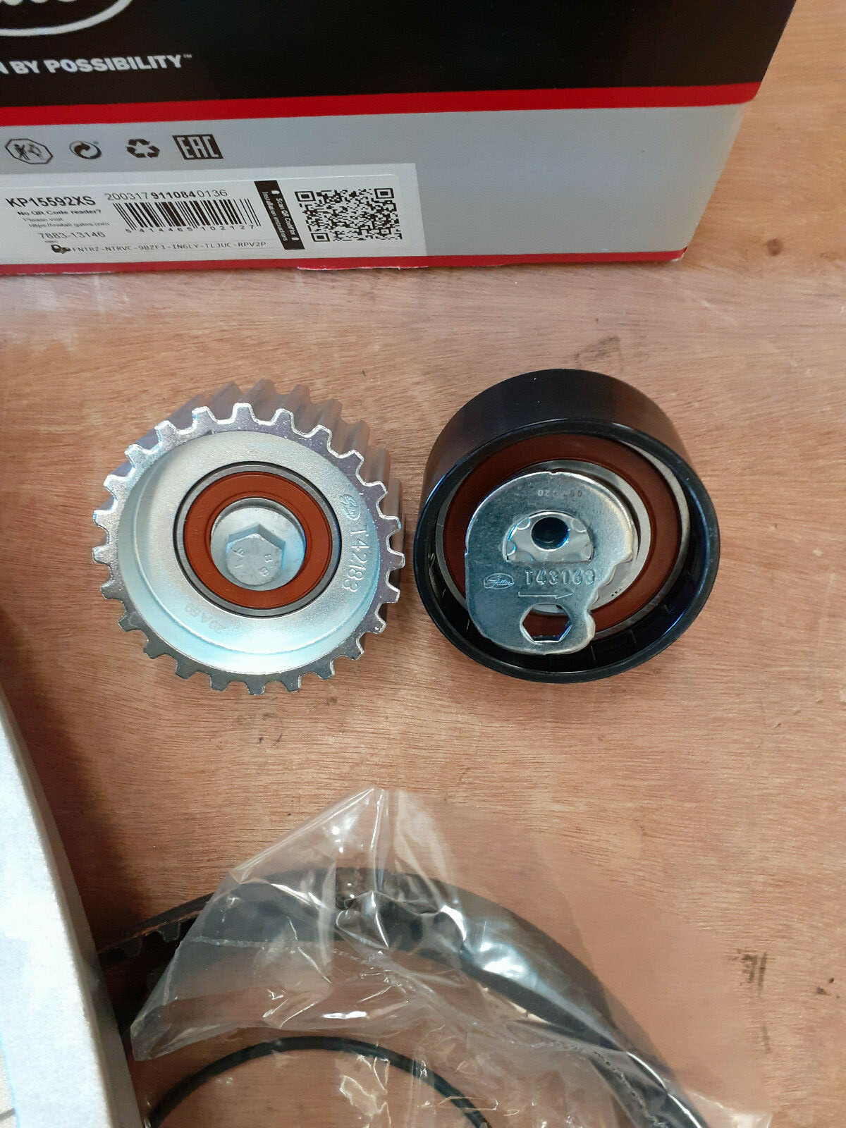 GATES TIMING BELT AND WATER PUMP KIT FIAT DUCATO 250 290 IVECO DAILY IV