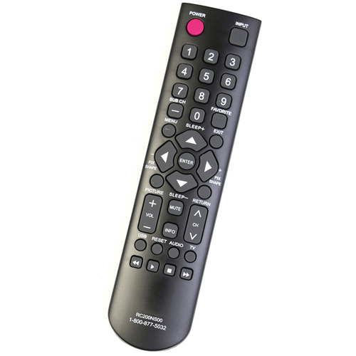 RC200NS00 Replace Remote Control for Sanyo TV DP32D53M DP42D24 DP50747 DP553120 - Picture 2 of 4