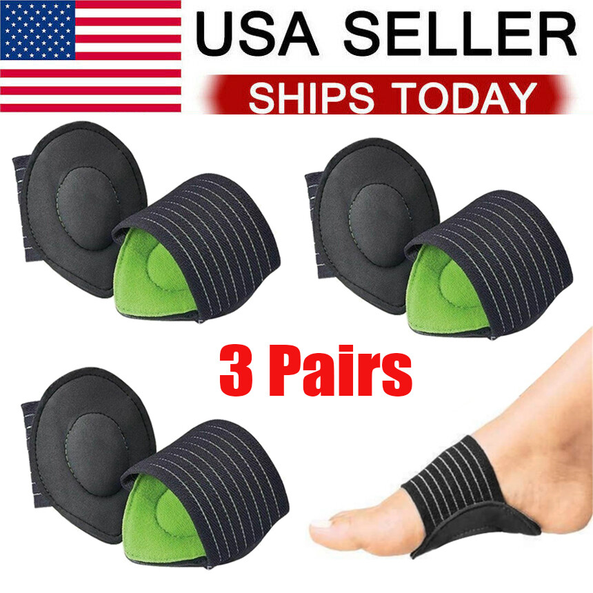 Foot Insole Pain Relief Plantar Fasciitis Pads Arch Support Shoes