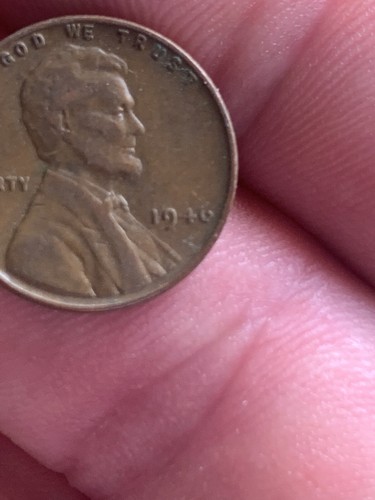 1946 Lincoln Wheat Extremely Rare NO MINT MARK ! Error penny - Picture 2 of 7