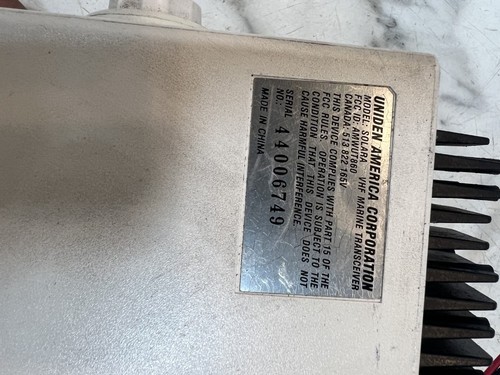96 Mariah Shabah Boat Uniden Solara Marine radio transceiver - Picture 11 of 14