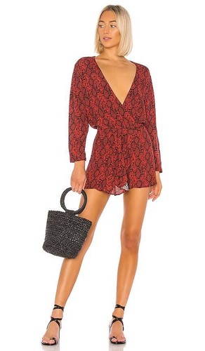 Blue Life Red Romper
