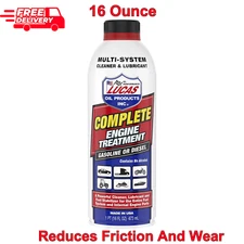 Complete Engine Treatment Cleans, Lubricates & Protects Fuel & Oil Systems, 16oz