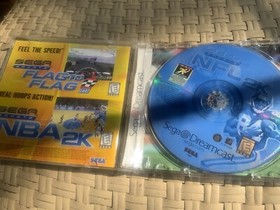 (Sega Dreamcast, 1999) Test drive And SEGA SPORTS NFL 2K GAME 1999