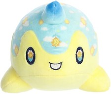 Aurora - Tasty Peach - 7" Sunny Day Nomwhal Enchanting Stuffed Animal