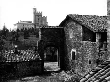 Castello Della Chiocciola, Monteriggioni, Tuscany, Italy 1910-20 OLD PHOTO