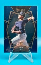 2022 Panini Select #111 Luis Gil Rookie Premier Level Blue Retail Yankees