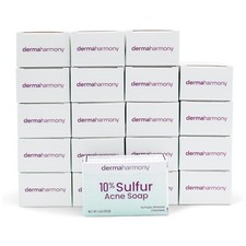 10 Sulfur Soap - DermaHarmony - 4oz, 20 Bars Carton