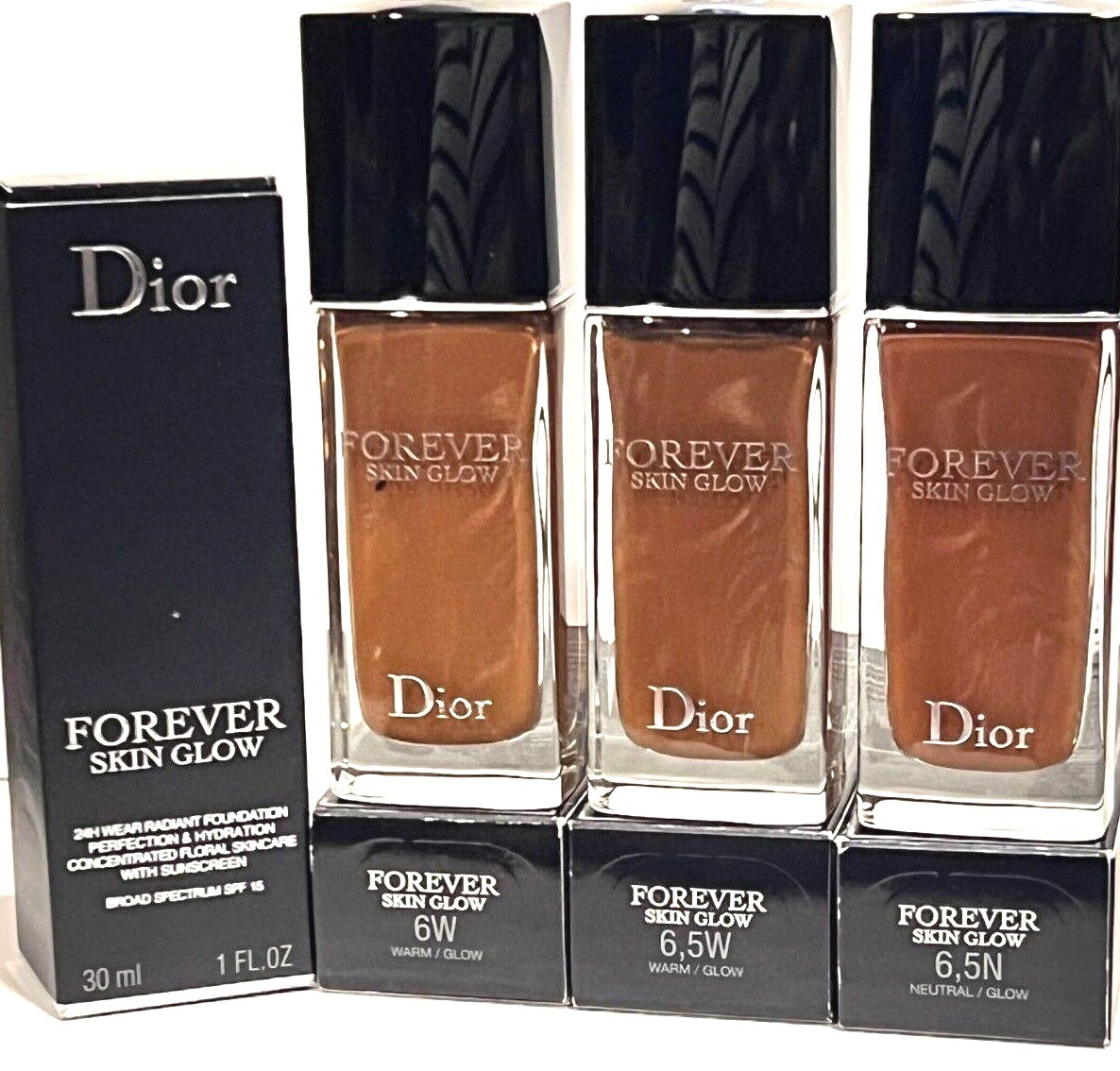 DIOR FOREVER Skin Glow 24H Radiant Foundation SPF 15 - Pick Your Shade-image