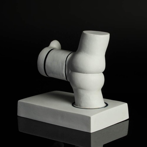 Goebel Porzellan Skulptur Fotis Chatziioannidis BALANCE 11/50 limitiert farbig - Bild 3 von 4