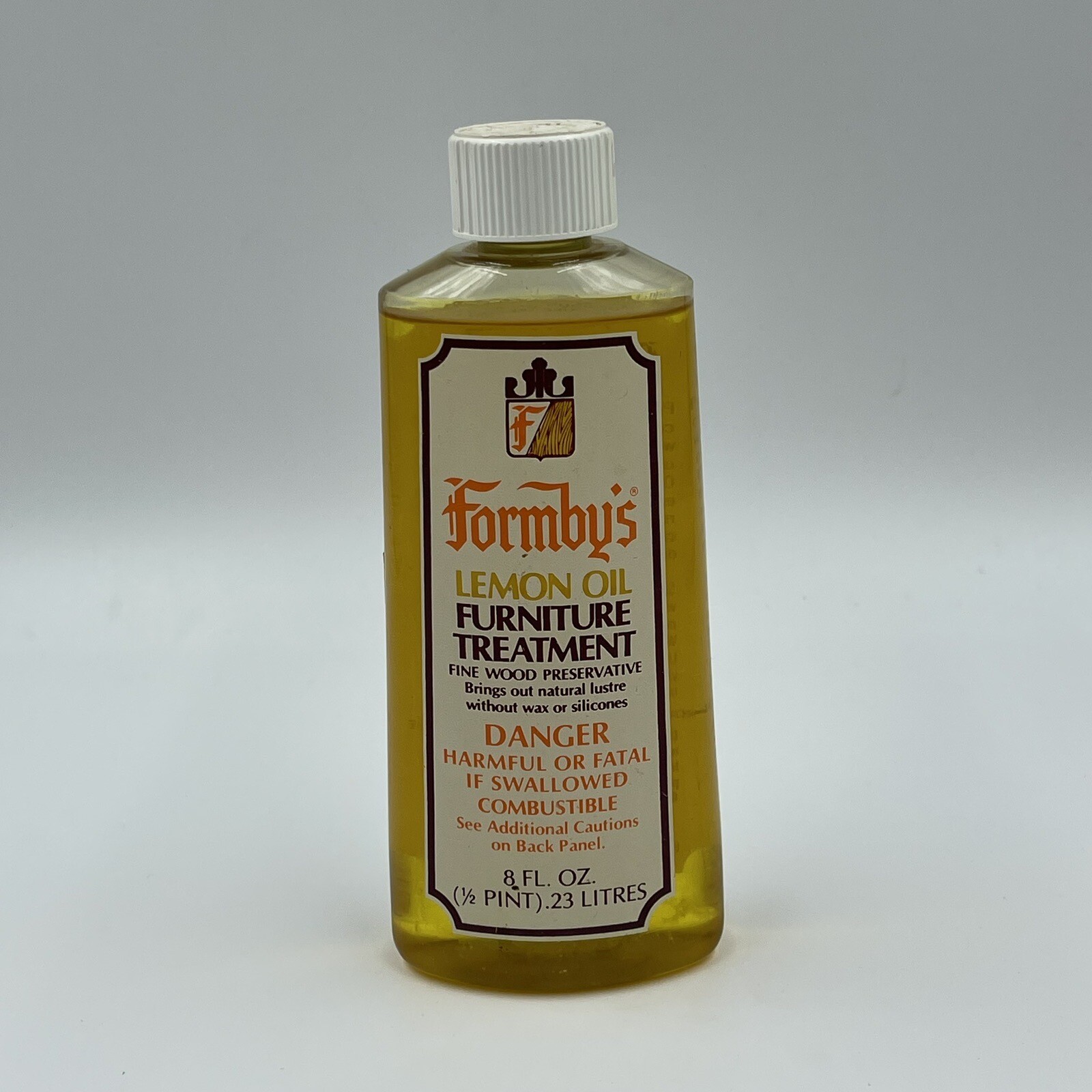 Formbys Lemon Oil Furniture Treatment 8 oz Full NEW NOS