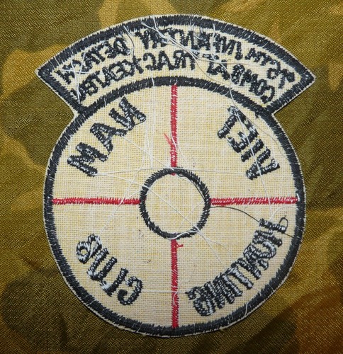 Vietnam War US Army 76th Infantry Detachment Combat Tracker Team Patch - REPRO - Picture 2 of 2
