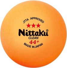 New Nittaku NB-1010 JTTA Large 44 Table Tennis Balls Plastic Ball 3pcs Japan